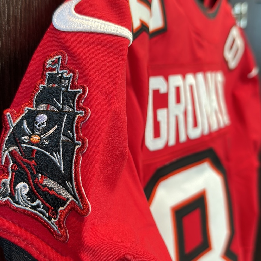 Rob Gronkowski Tampa Bay Buccaneers Nike Vapor Elite Authentic Jersey - 52/XXL - Picture 11 of 16